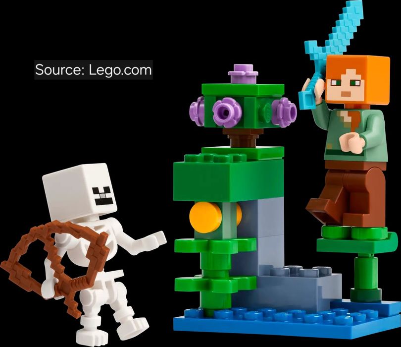 ENVIO GRATIS-LEGO 30705 The Lush Cave Fight (Minecraft)