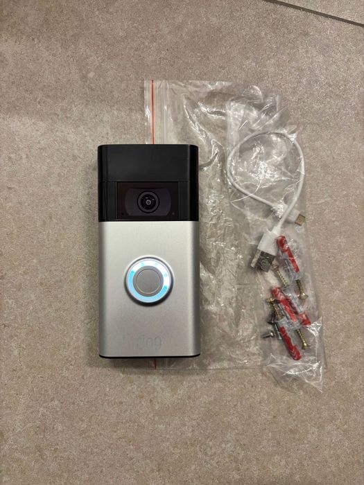 RING Video Doorbell (2nd Gen) – sprawny, komplet + akcesoria