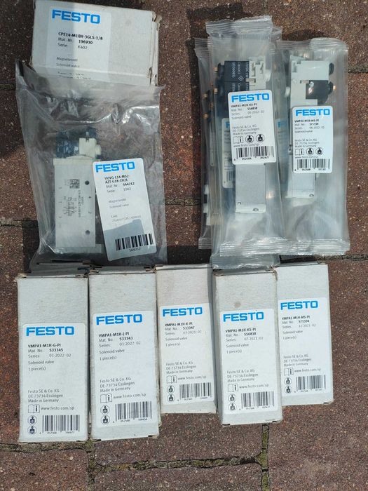 Elektrozawór zawór rozdzielacz pneumatyczny Festo