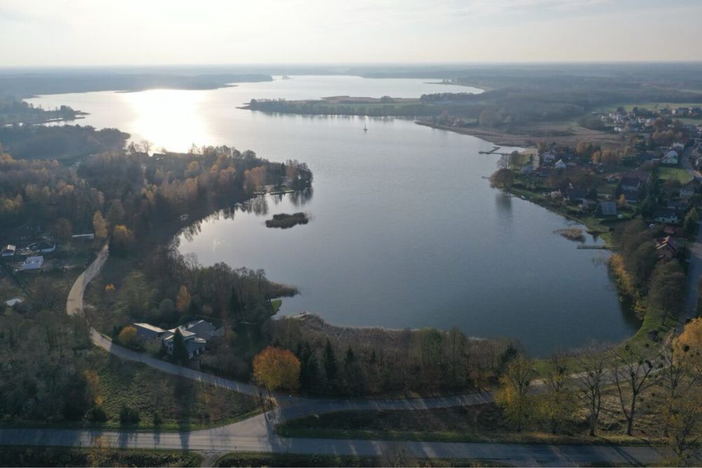 Działki z dostępem 500m do samej lini brzegowej jeziora kałębie.