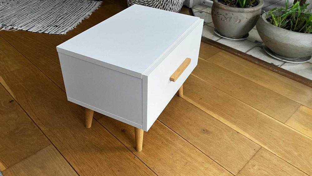 Szafka nocna, biała