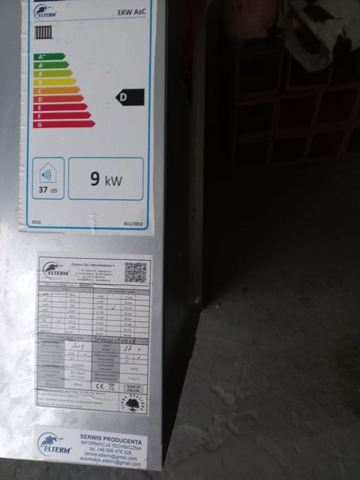 Kocioł elektryczny 9 kW Warmtec