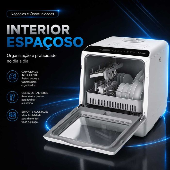 Máquina lava loiça portatil