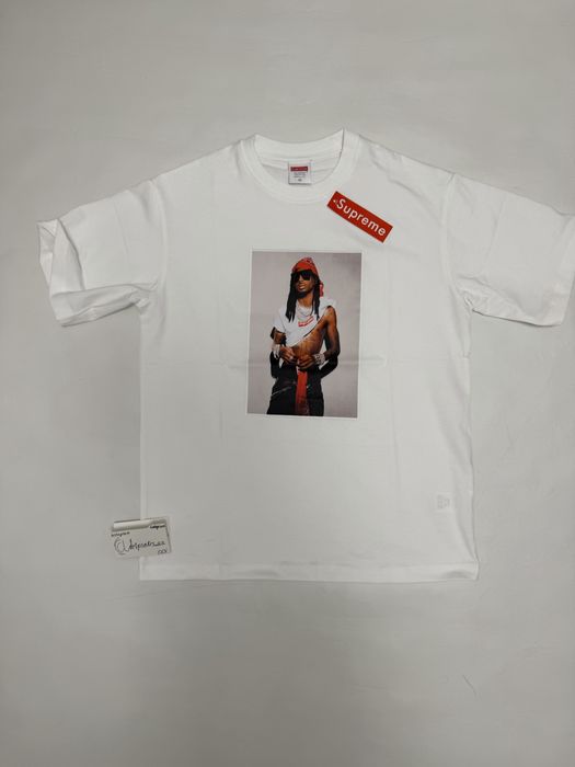 футболка Playboi Carti X supreme white tee S M L vetements balenciaga rick owens raf simons dior