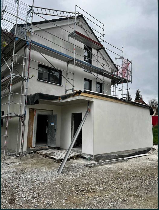 Штукатурні роботи Вирівнювання стін, будинків, Машинна стяжка підлоги