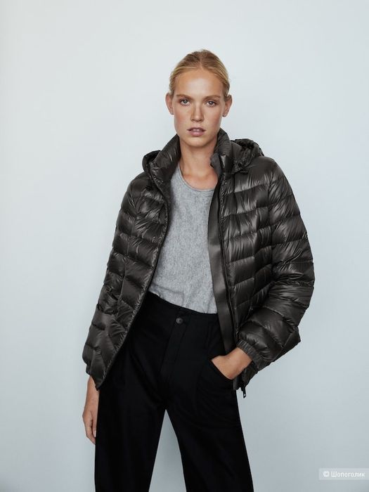 Фірмова пухова куртка пуховик massimo dutti