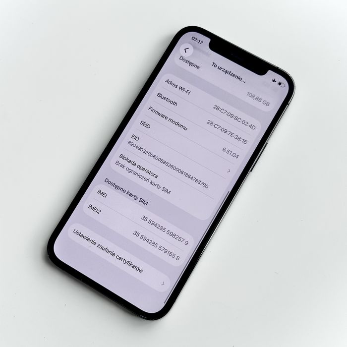 IPhone 12 Pro 128gb - BATERIA 100% - W PEŁNI SPRAWNY