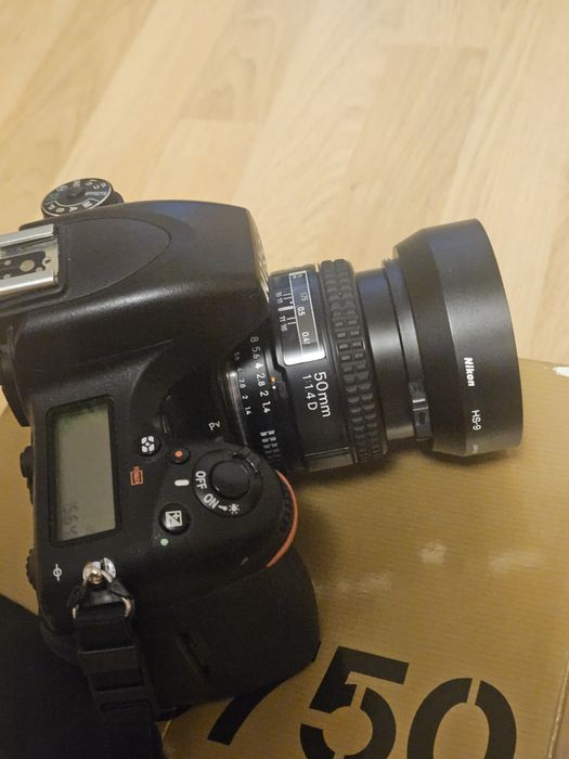 Nikon d 750  + Nikkor 50 1,4 D