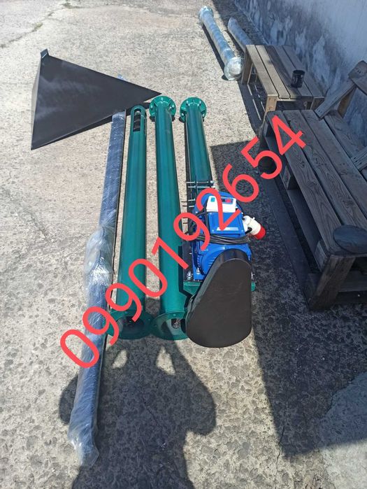 Шнековий погрузчик зерна, навантажувач сої,транспортер,конвейер