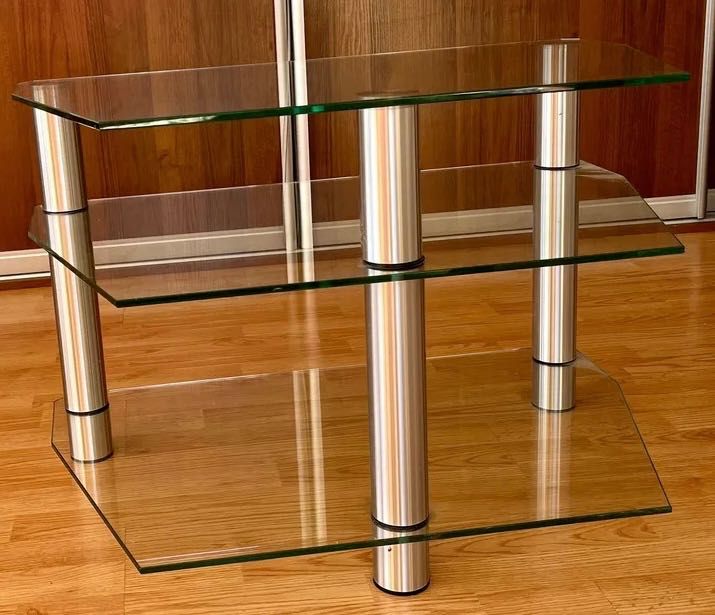 Szklany stolik pod telewizor RTV