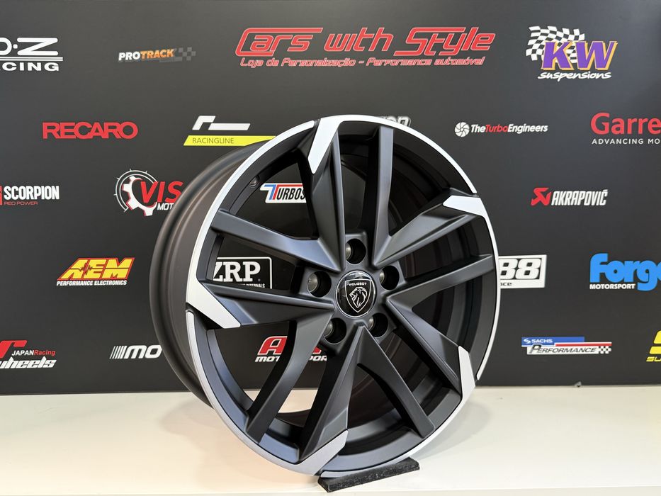 JANTES PEUGEOT / CITROEN LOOK 308 GTI EM 15” e 16” 4x108 / 5X108 NOVAS
