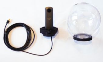 360 bubble - caixa estanque subaquática para cameras 360º até 10m