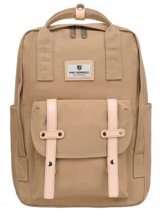 miejski, duży plecak damski z poliestru - peterson