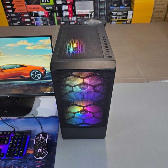 Ігровий Компютер Ryzen 5 5500, 16GB DDR4, EVGA GTX 1080 8GB, SSD480GB