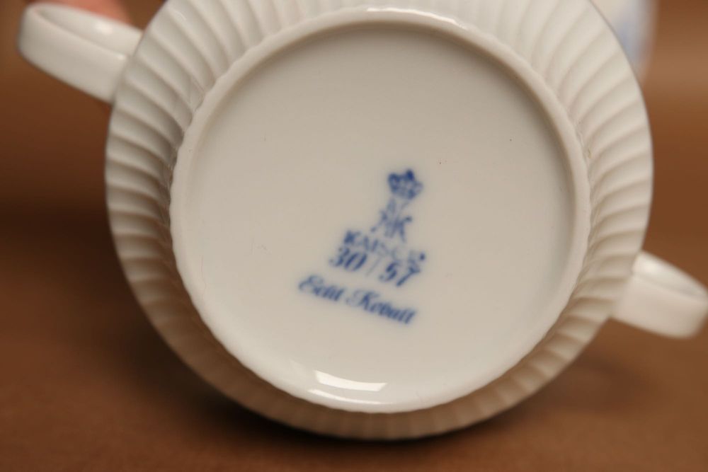 6x bulionówka Bavaria Kaiser porcelana Indisch Blau