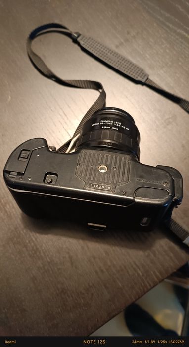 Olympus OM101 Power Focus + Objetiva 35–70mm – Clássico Analógico