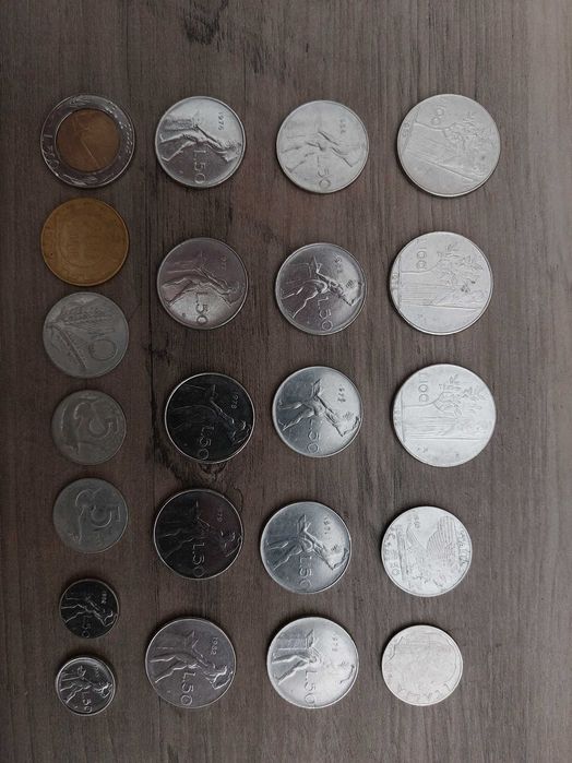 Lote de Moedas Estrangeiras - Itália