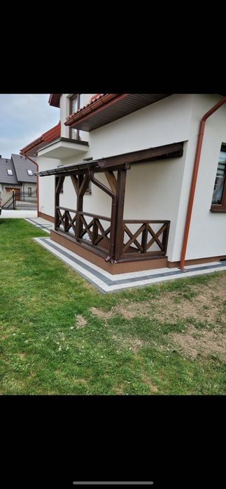 Zadaszenie tarasu wiata pergola ruchome deseczki taras altana