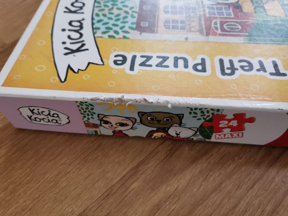 Duże puzzle Kicia Kocia 24 elementy