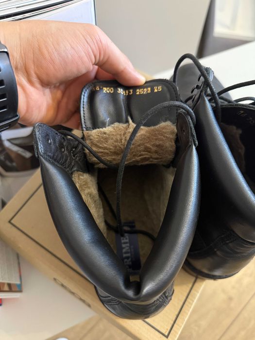 чоловічі шкіряні зимові чоботи 45 розміру Prime timberland