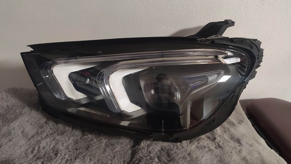 farol esquerdo Multibeam Led Mercedes GLE W167 Facelift