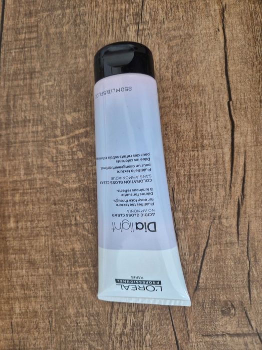 Loreal Dia Light Acidic Gloss, kwasowo-nabłyszczający clear, 250ml