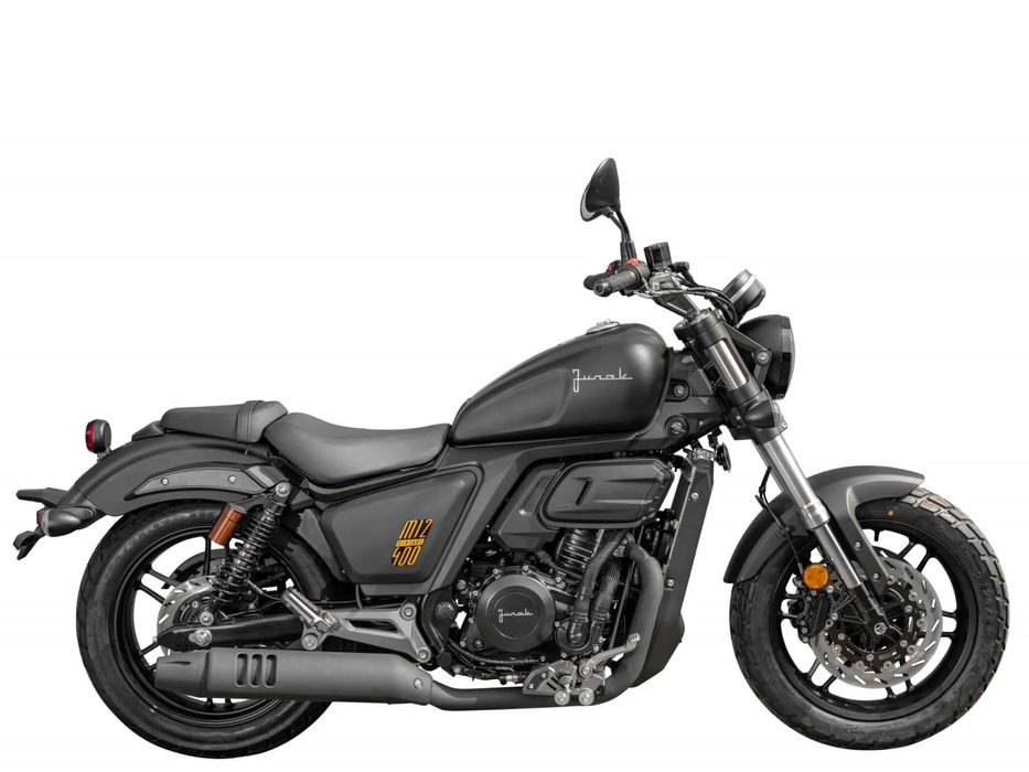 Junak M12 Vintage 400 - nowy, dostępny od ręki, kolor czarny mat