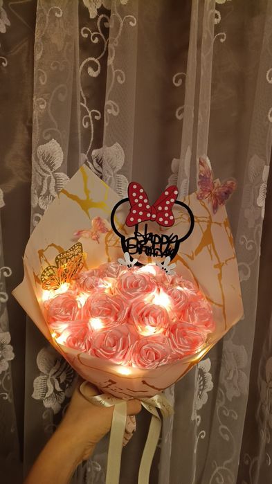 Bukiet wiecznych róż