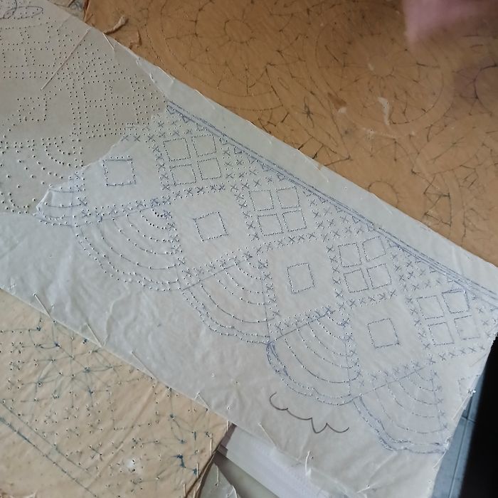 Antigos piques Renda de Bilros