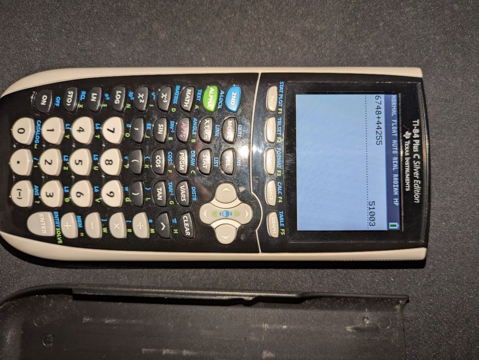 Calculadora gráfica TI-84 Colour Silver Edition