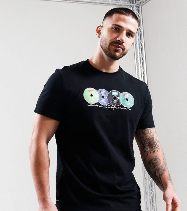 Футболка Weekend Offender maybe disks big logo black (Розмір L)
