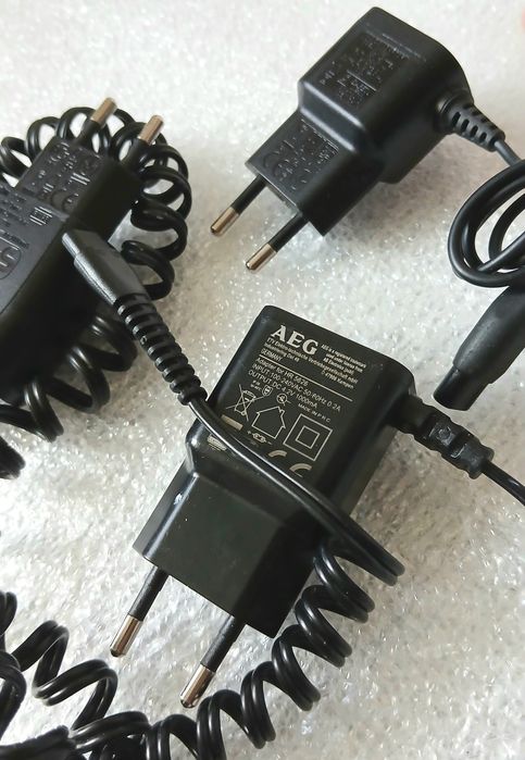 Зарядка  Braun 5210 12v. AEG HR5626 4.2 v. 1000ma. Philips 4.3v  0.07a