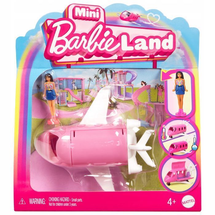 Barbie. Hyf40 Barbieland. Samolot + Lalka. Barbie