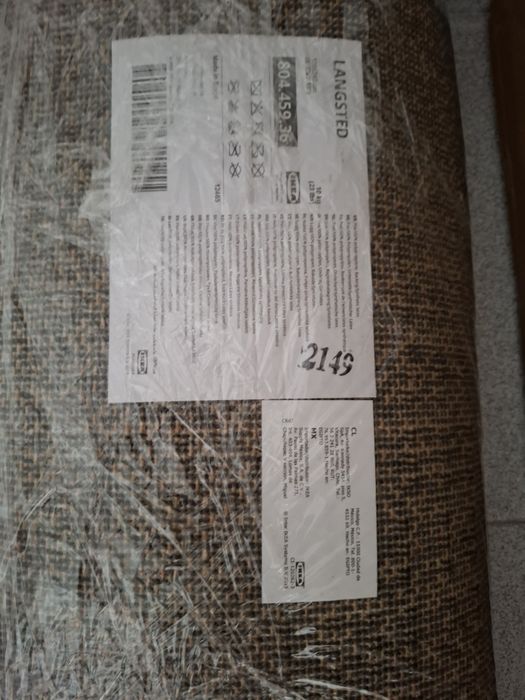 Tapete Cinzento IKEA Langsted