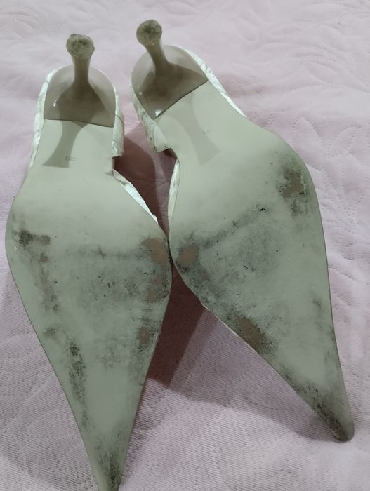 Buty, czółenka ślubne 39