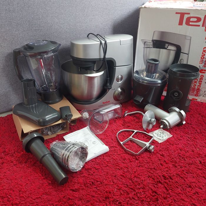 Кухонний комбайн машина Tefal Тефаль  мясорубка соковижималка блендер