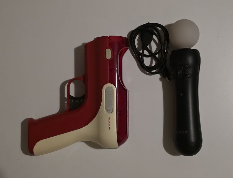 Comando PlayStation Move PS3/PS4 com acessório