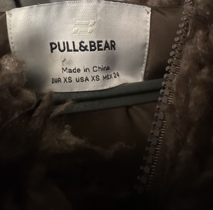 Коротка шуба теді pull&bear