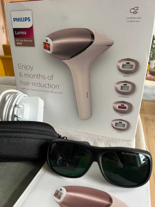 Depilator PHILIPS Lumea 9000 IPL + okulary gratis