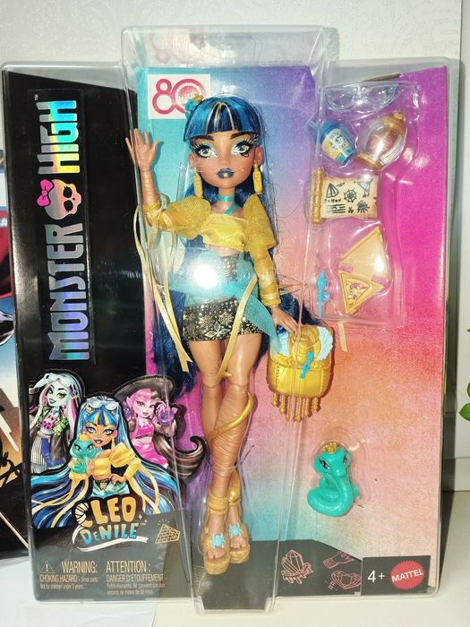 Оригінал лялька Monster High Cleo DeNile Монстро-класика Клео, HXH74