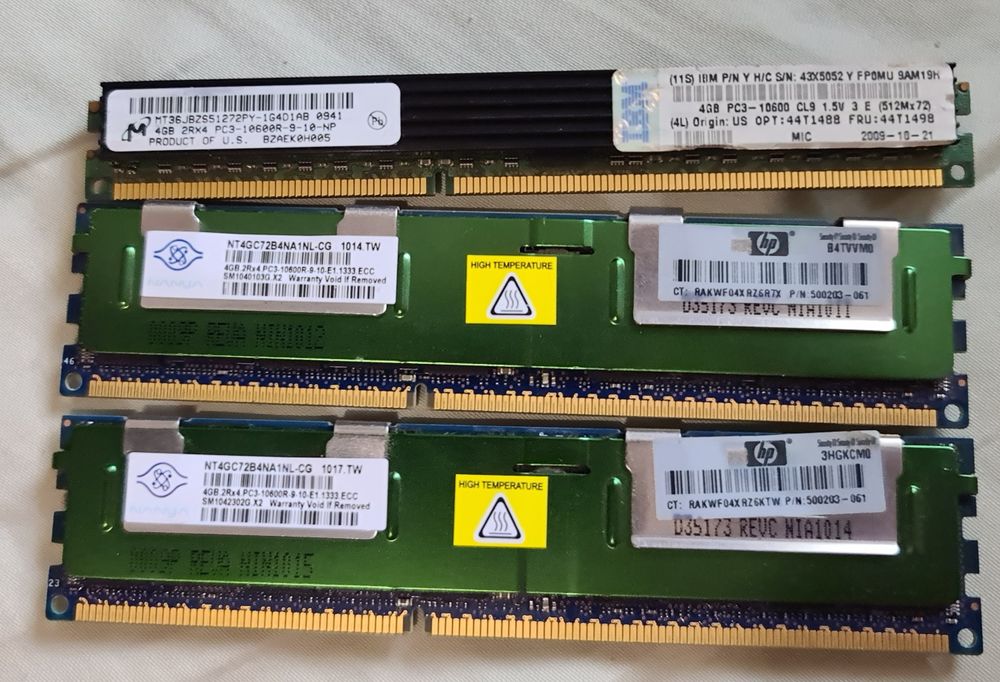 Оперативная память DDR 3 (12 GB)