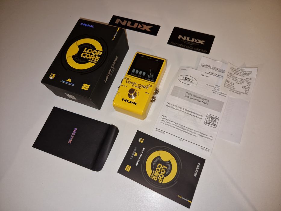 NUX Loop Core Stereo (looper, luper)