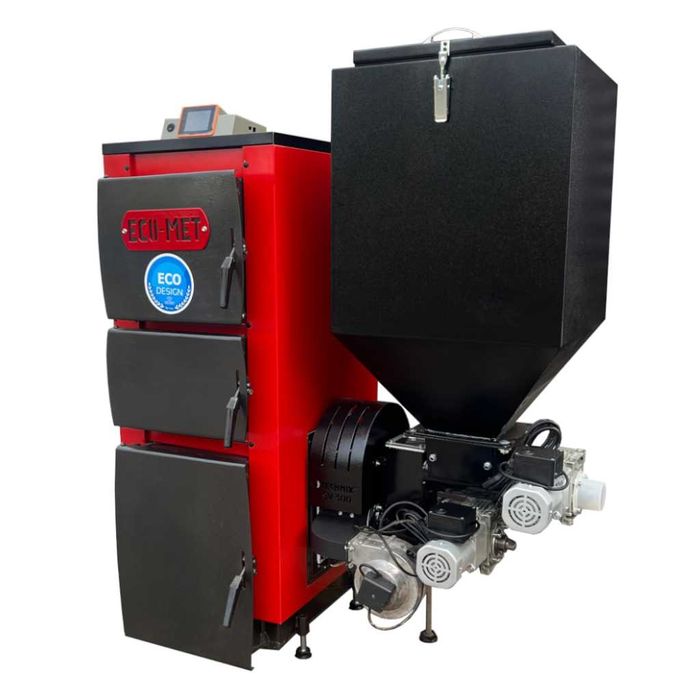 Kocioł pelletowy TECHNIX PELL LUX 48kW – 5 Klasa ECODESIGN Lista ZUM