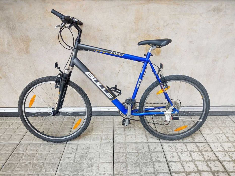 rower górski BULLS XL,amortyzator, przerzutki Shimano, aluminiowy