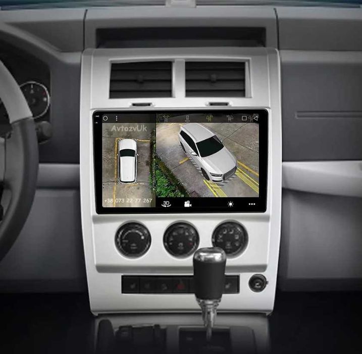 Магнитола GRAND CHEROKEE Jeep NITRO Dodge COMMANDER CarPlay Android 16