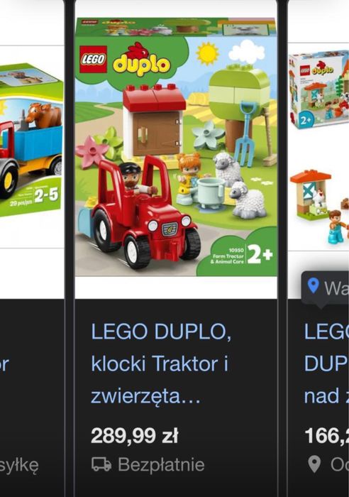 Mix kilku zestawow lego duplo