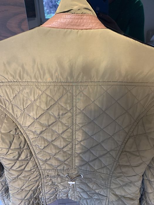 Kurtka przejściowa damska Massimo Dutti brązowo-złota r. XS