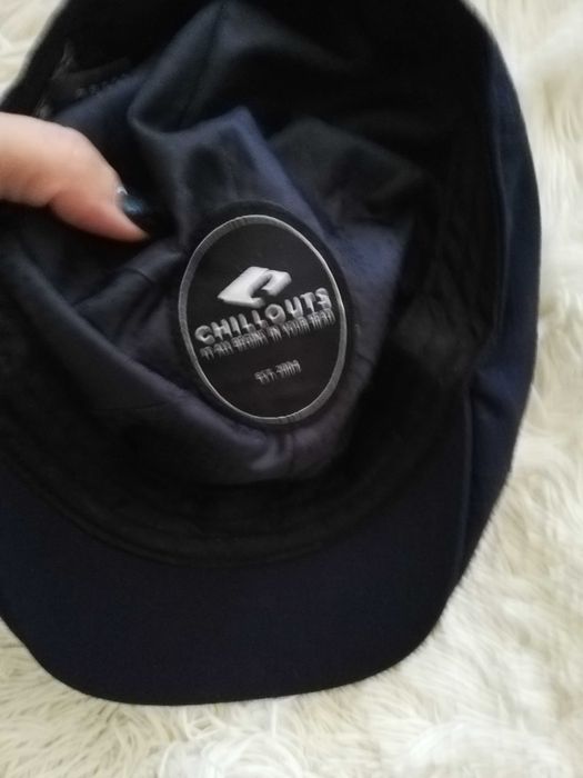 kaszkiet Chillouts S M obwód głowy 55-57 granat