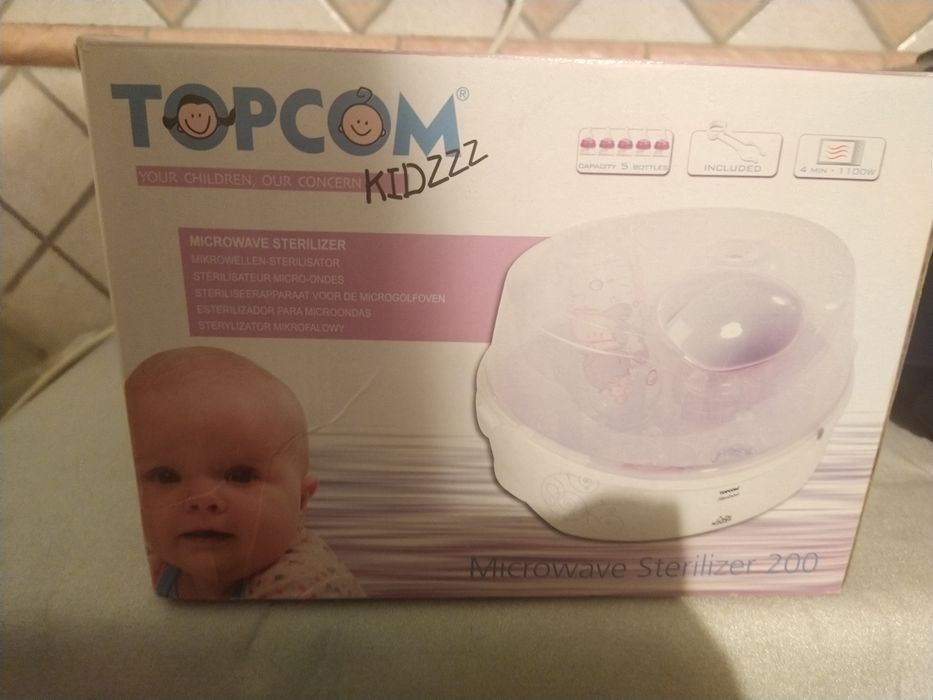 Esterilizador de biberões micro ondas