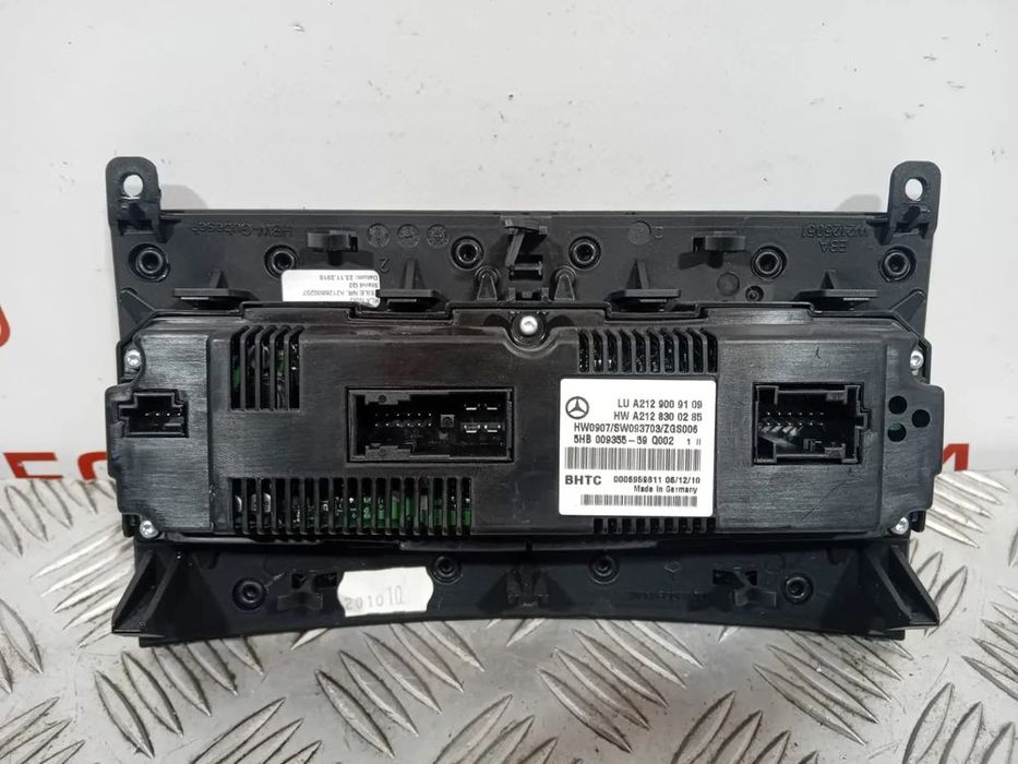 Painel Controlo de Ar Condicionado Mercedes Class E W212 Original